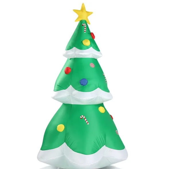Classic Lighted Christmas Tree Inflatable (6.9ft)