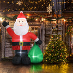 Santa’s Gift Home Inflatable (6ft Light-Up Bag of Gifts)