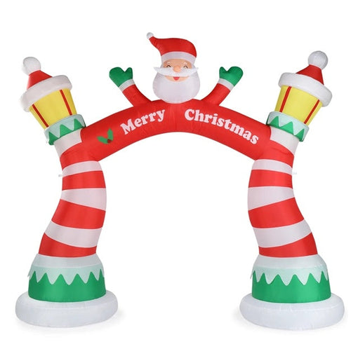 Lighted Christmas Archway Inflatable (8.9ft)