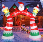 Lighted Christmas Archway Inflatable (8.9ft)