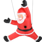 Hanging Santa Inflatable (4.9ft Lighted Display)