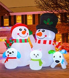 Santa Gnome (6ft, Built-in LEDs)