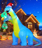 Santa Gnome (6ft, Built-in LEDs)