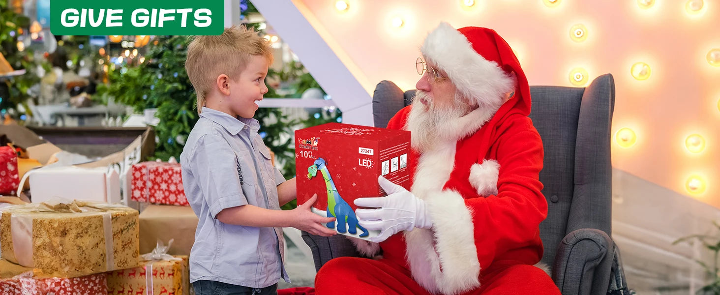 Party Dinosaur Peats Christmas Tree (10ft)