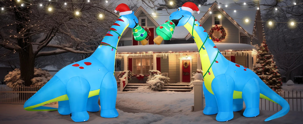 Party Dinosaur Peats Christmas Tree (10ft)