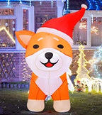 Santa Gnome (6ft, Built-in LEDs)