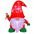 Santa Gnome (6ft, Built-in LEDs)