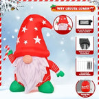 Santa Gnome (6ft, Built-in LEDs)