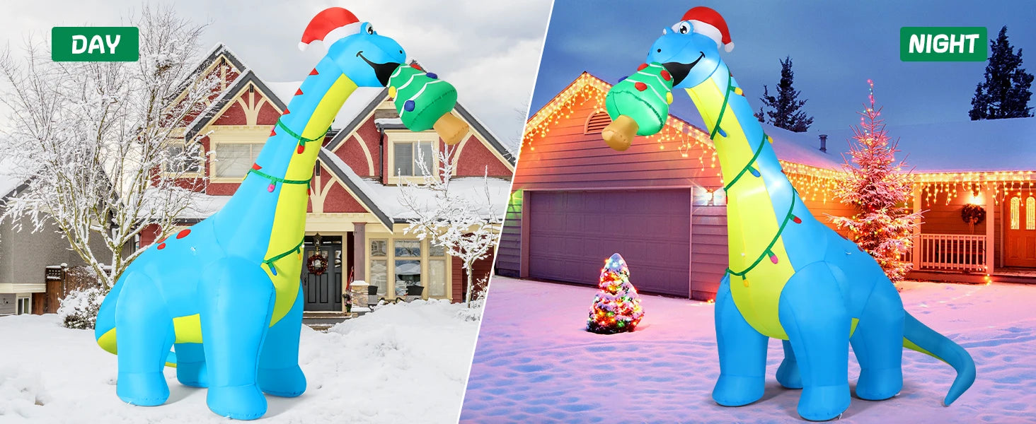 Party Dinosaur Peats Christmas Tree (10ft)