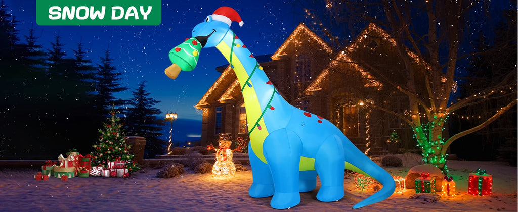 Party Dinosaur Peats Christmas Tree (10ft)