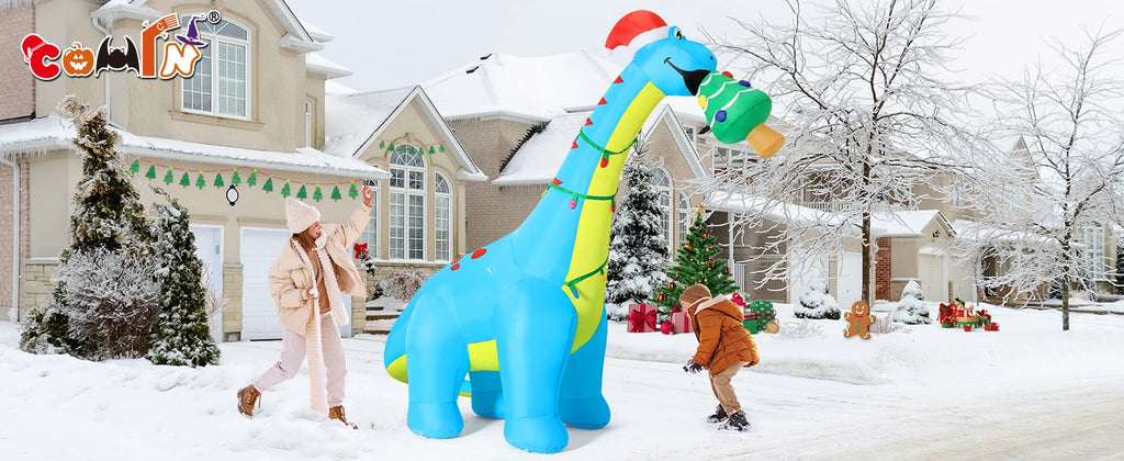 Party Dinosaur Peats Christmas Tree (10ft)