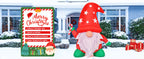 Santa Gnome (6ft, Built-in LEDs)