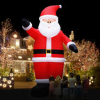 Giant Santa’s Home Inflatable (16ft Holiday Display)