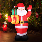 Santa’s Home Inflatable (Jolly Display, 8ft, Pair of gifts)