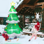 Classic Lighted Christmas Tree Inflatable (6.9ft)